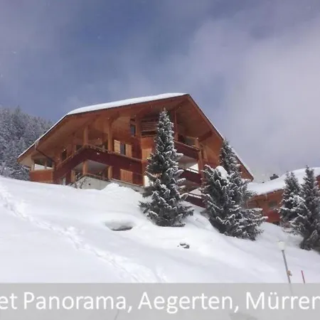 Panorama 2 Bett Apartment Mürren